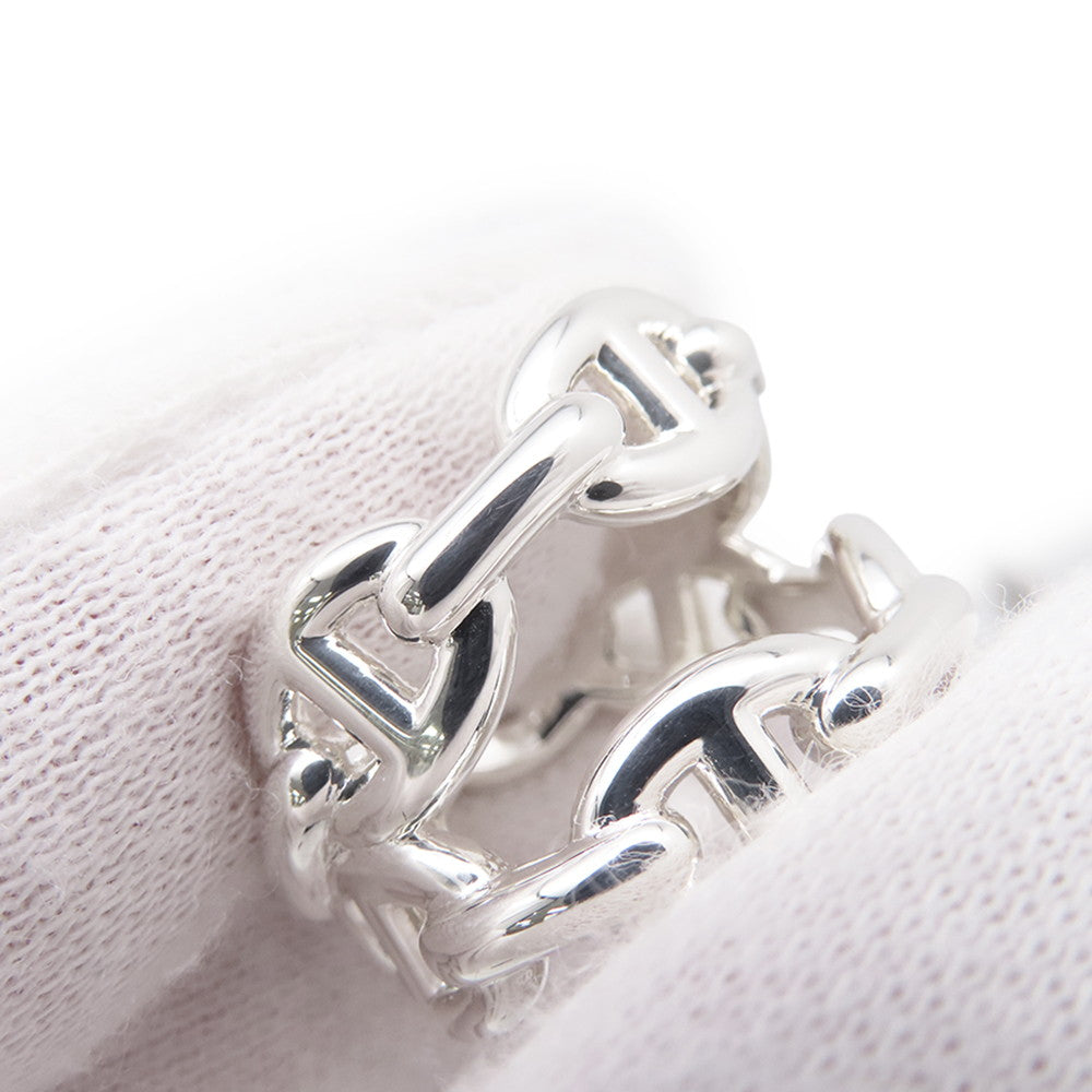 HERMES Chaine d'Ancre Double Row Ring Size 52/#12 SV925