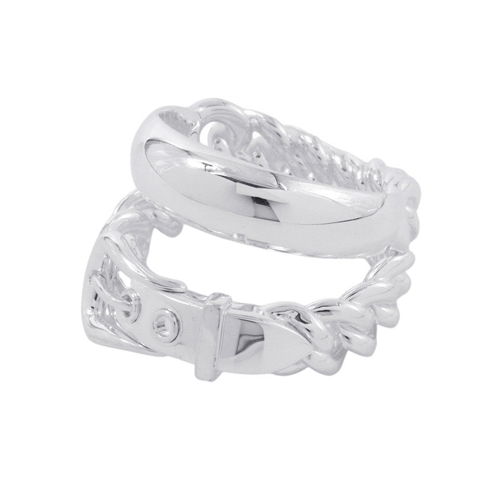 HERMES BoucleSellier Inflexible Ring Size 52/#12 SV925