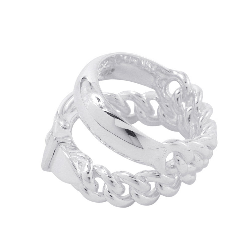 HERMES BoucleSellier Inflexible Ring Size 52/#12 SV925