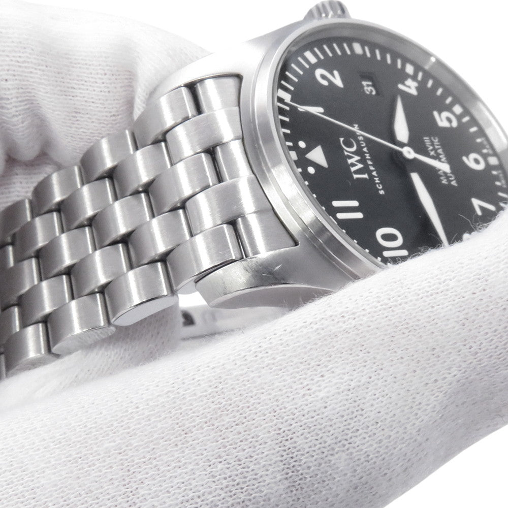 IWC Pilot's Watch Mark XVIII W40mm Stainless Steel Black DialIW327015
