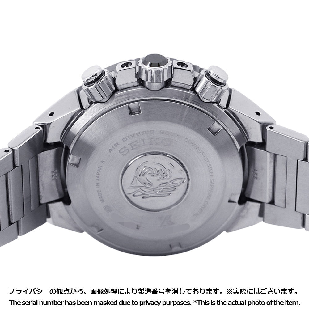 SEIKO Prospex Diver Scuba TransOcean W46.5mm Stainless Steel Black DialSBEC001