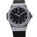 HUBLOT Classic Fusion Titanium Black Shiny W42mm TI Rubber Black Dial542.NX.1270.RX