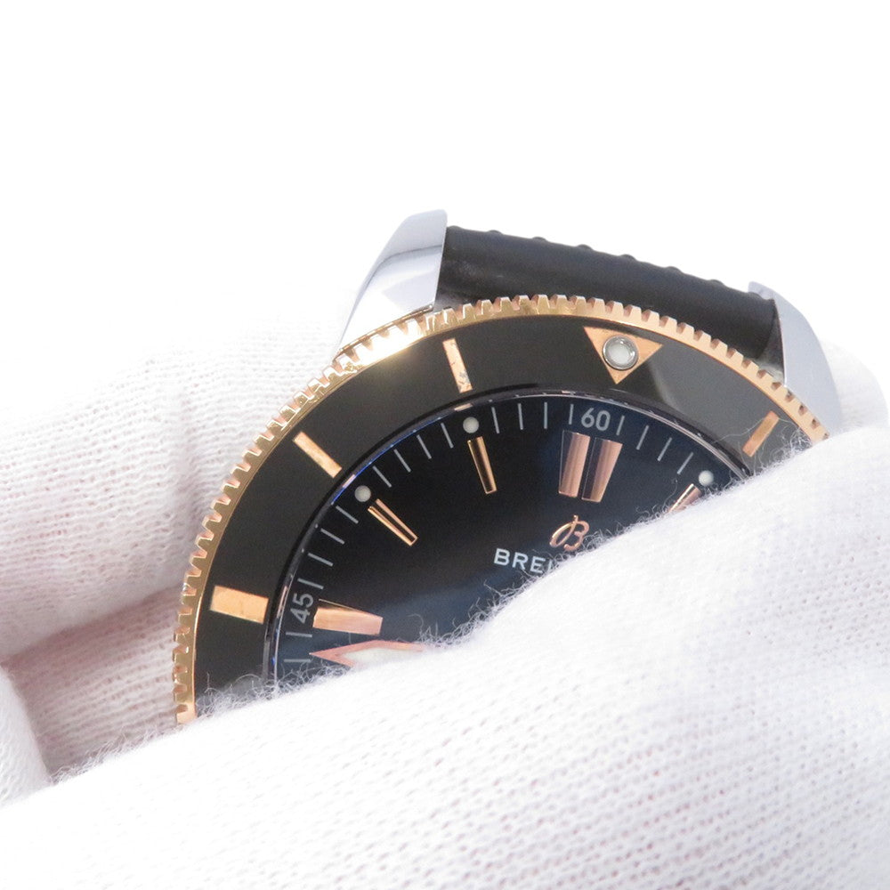 BREITLING Superocean Heritage B20 Automatic 44 W44mm Stainless Steel K18PG Rubber Black DialUB2030121B1A1