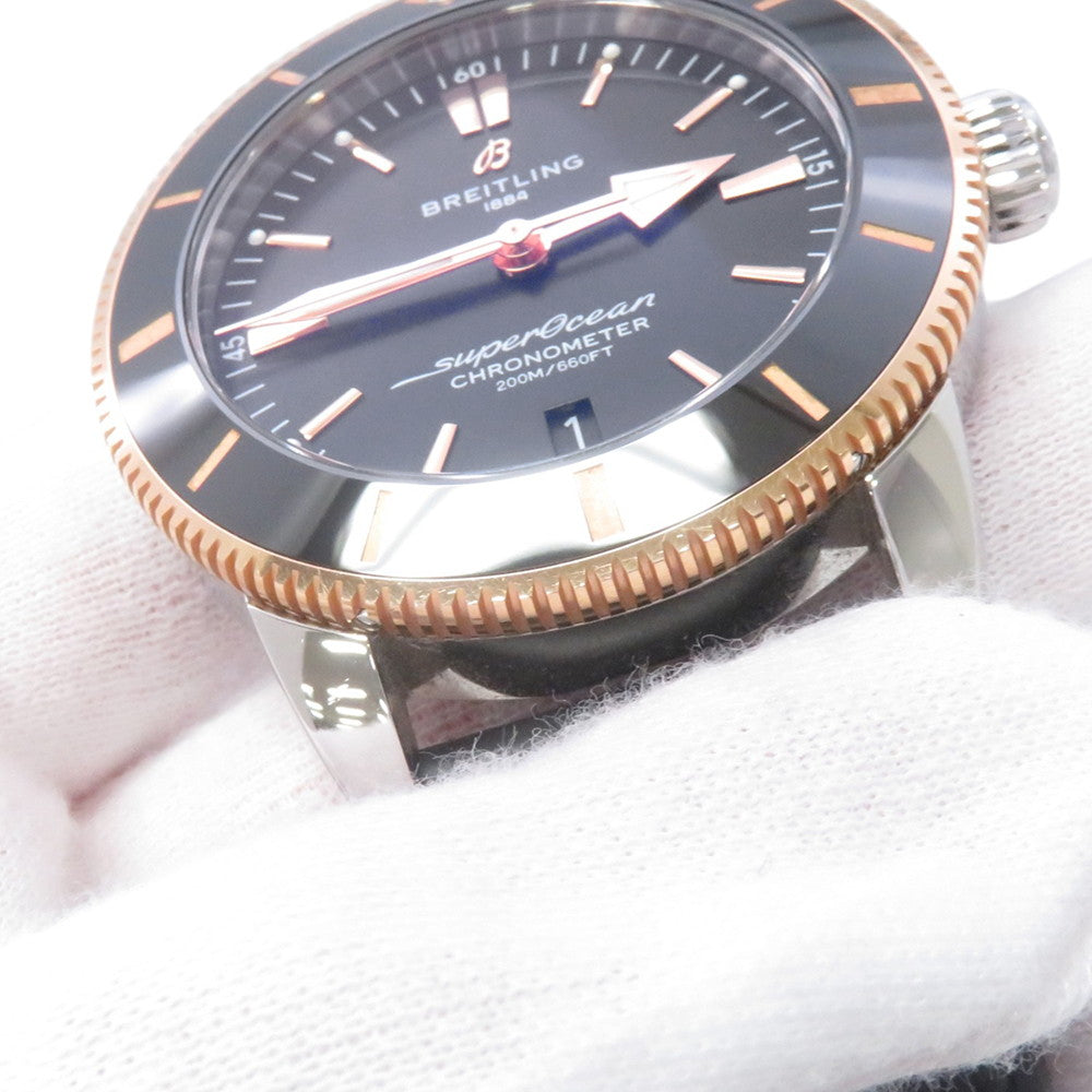 BREITLING Superocean Heritage B20 Automatic 44 W44mm Stainless Steel K18PG Rubber Black DialUB2030121B1A1