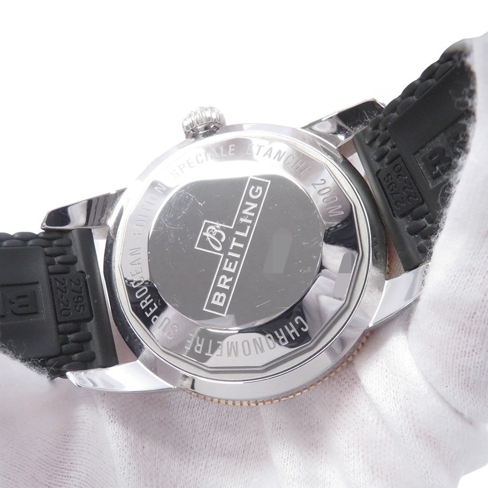 BREITLING Superocean Heritage B20 Automatic 44 W44mm Stainless Steel K18PG Rubber Black DialUB2030121B1A1