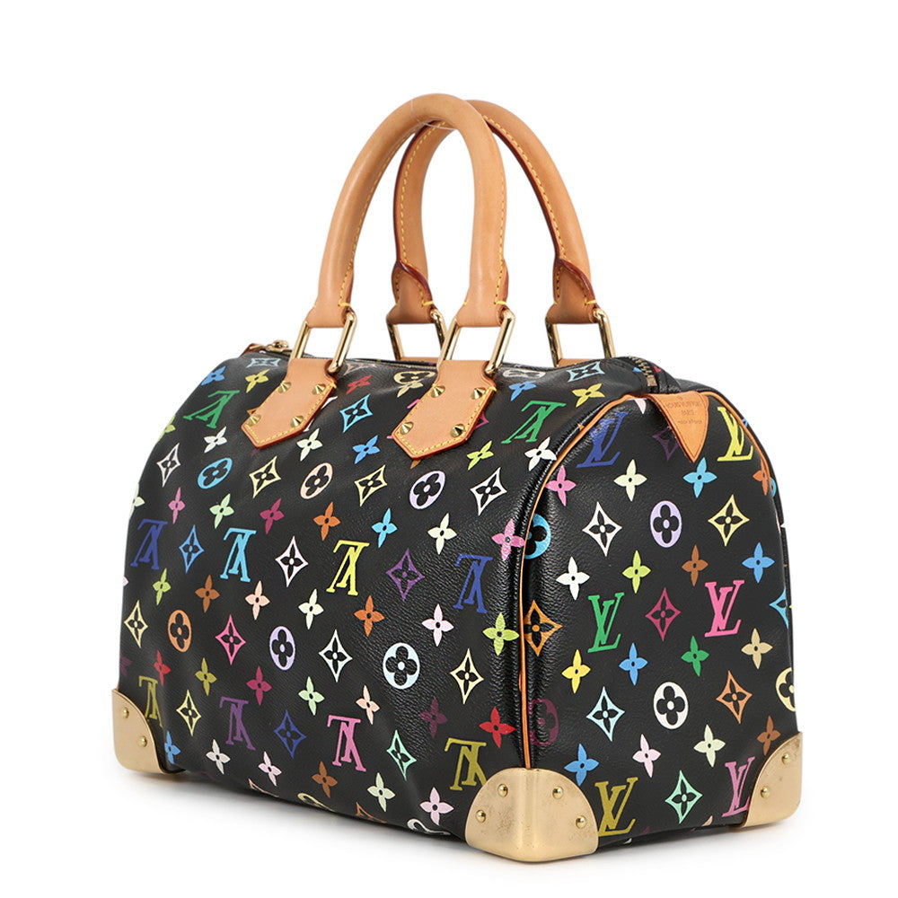 LOUIS VUITTON Speedy NoirM92642 Monogram・Multicolor Size 30