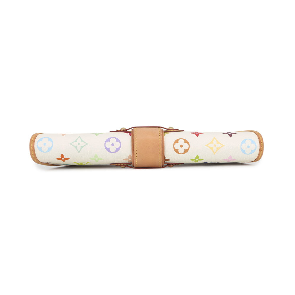 LOUIS VUITTON Shirley Blanc/RedM40049 Monogram・Multicolor
