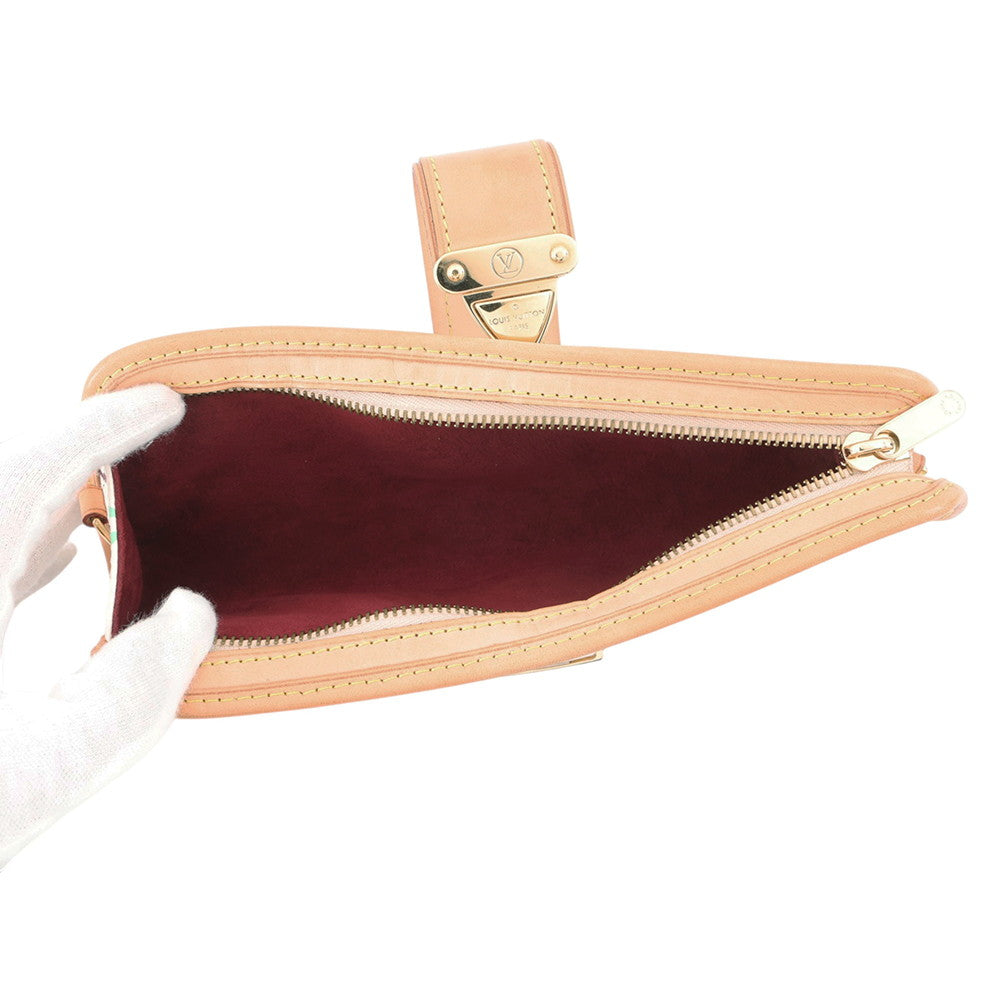 LOUIS VUITTON Shirley Blanc/RedM40049 Monogram・Multicolor