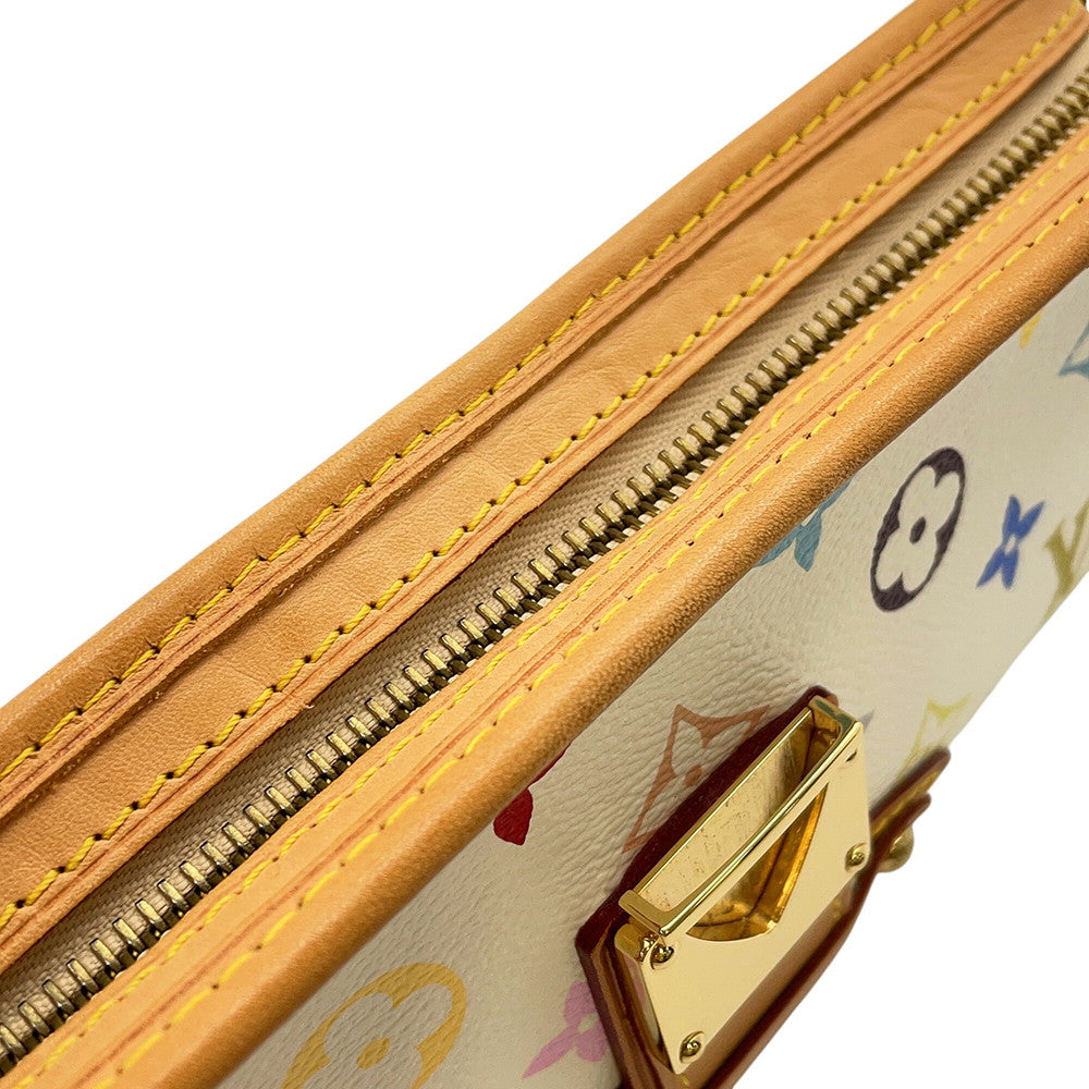 LOUIS VUITTON Shirley Blanc/RedM40049 Monogram・Multicolor