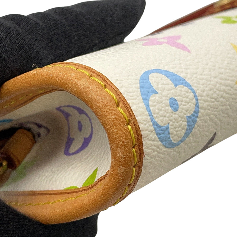 LOUIS VUITTON Shirley Blanc/RedM40049 Monogram・Multicolor