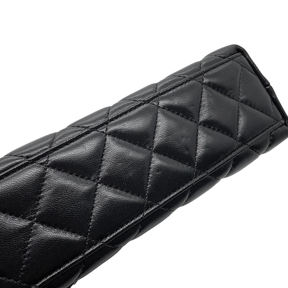 CHANEL Matelasse Mini Shopping Bag BlackAS4416 Leather