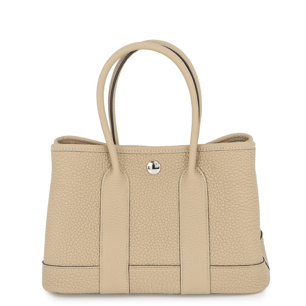 HERMES Neo Garden Trench Negonda Leather Size 23