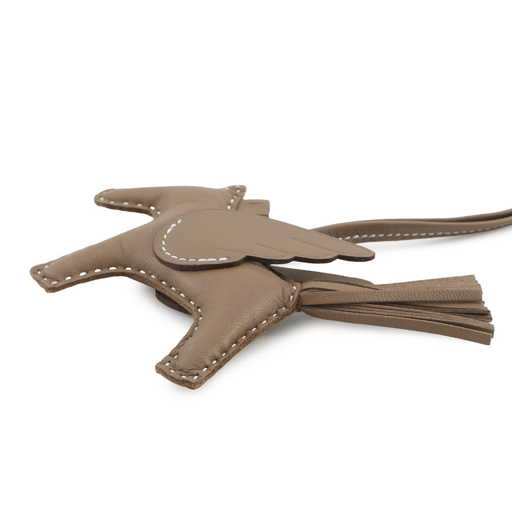 HERMES Rodeo Pegasus Etoupe Lambskin Size PM