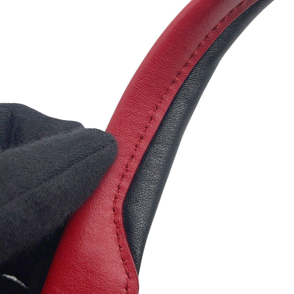 PRADA Multi-pocket 2-way Shoulder Bag Black/Red1BB061 Nylon Leather