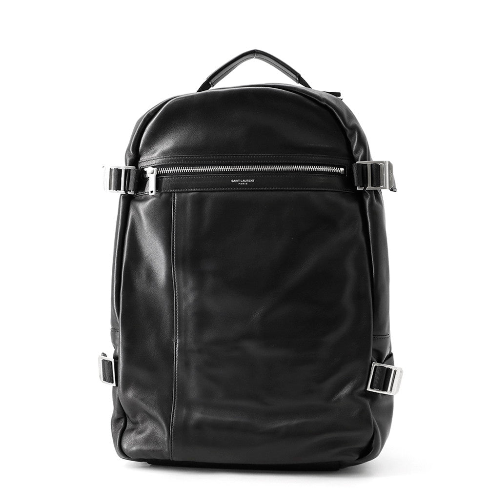 SAINT LAURENT PARIS City Trekking Backpack Black6497651ELQE1000 Lambskin
