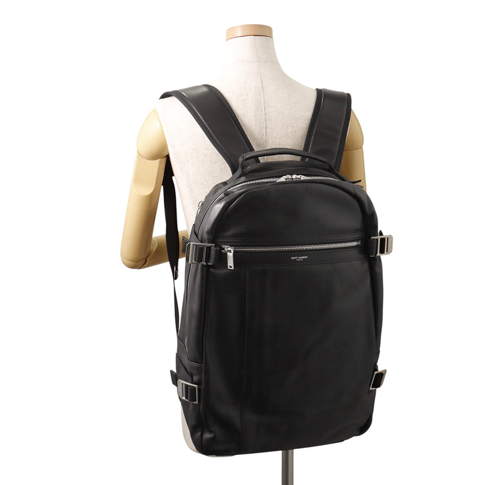SAINT LAURENT PARIS City Trekking Backpack Black6497651ELQE1000 Lambskin