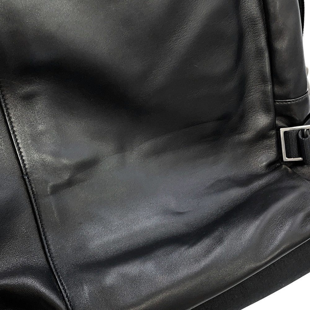 SAINT LAURENT PARIS City Trekking Backpack Black6497651ELQE1000 Lambskin