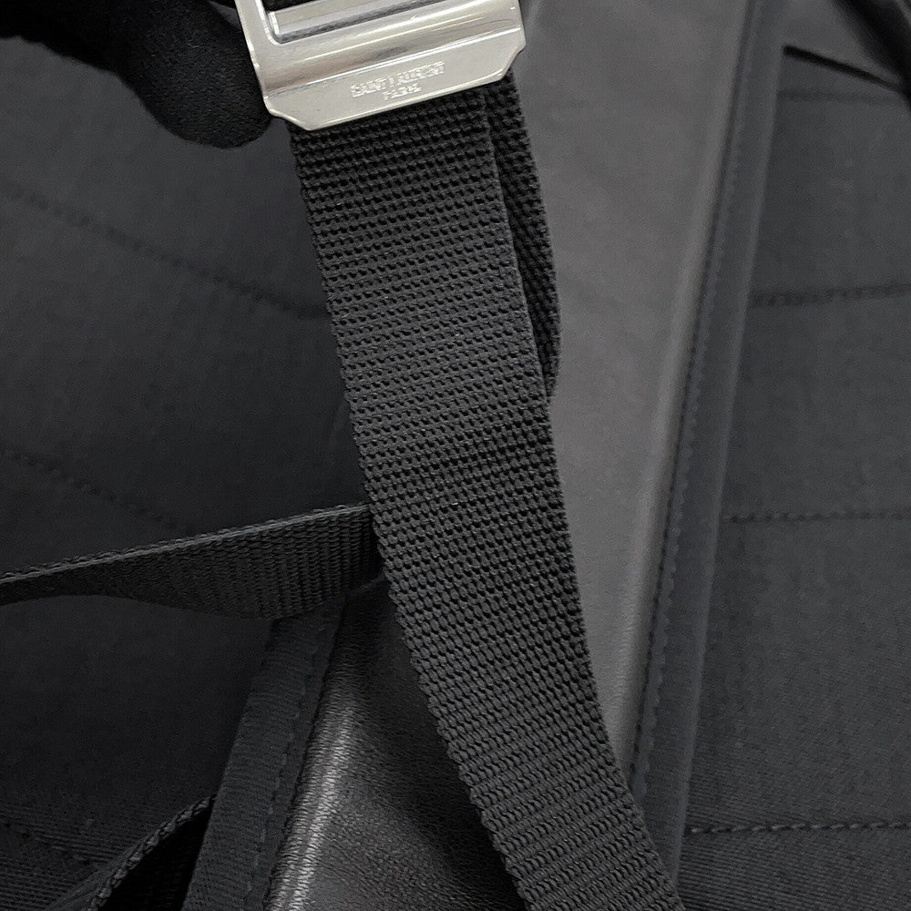 SAINT LAURENT PARIS City Trekking Backpack Black6497651ELQE1000 Lambskin