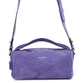 PRADA Shoulder Bag Purple2VH188 suede