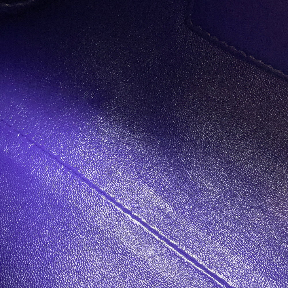 PRADA Shoulder Bag Purple2VH188 suede