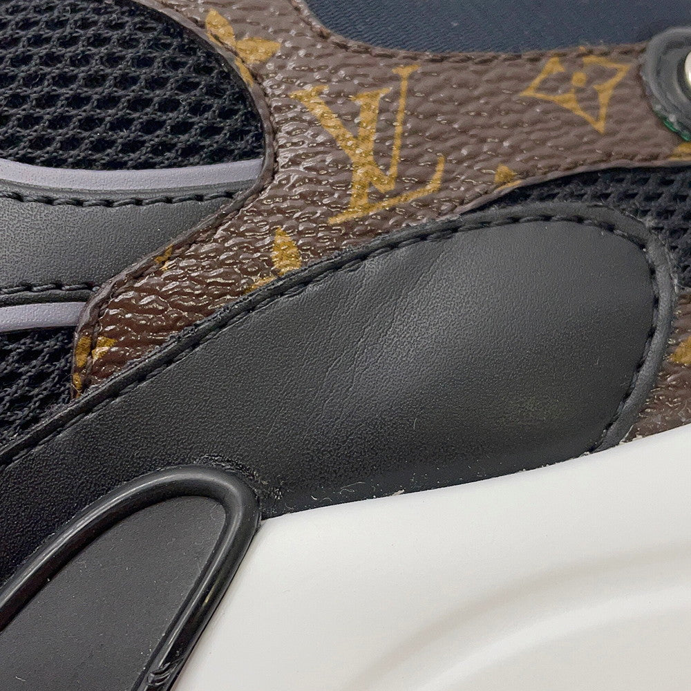 LOUIS VUITTON LV Olympia Sneakers Black1AHOFA mix Size 36 1/2