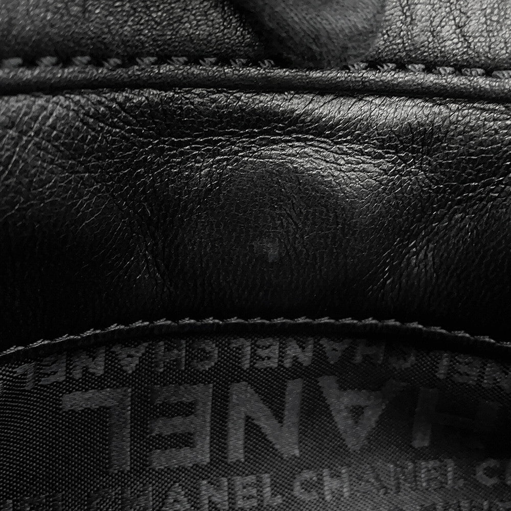 CHANEL Wild Stitch One Shoulder Bag BlackA29923 Lambskin
