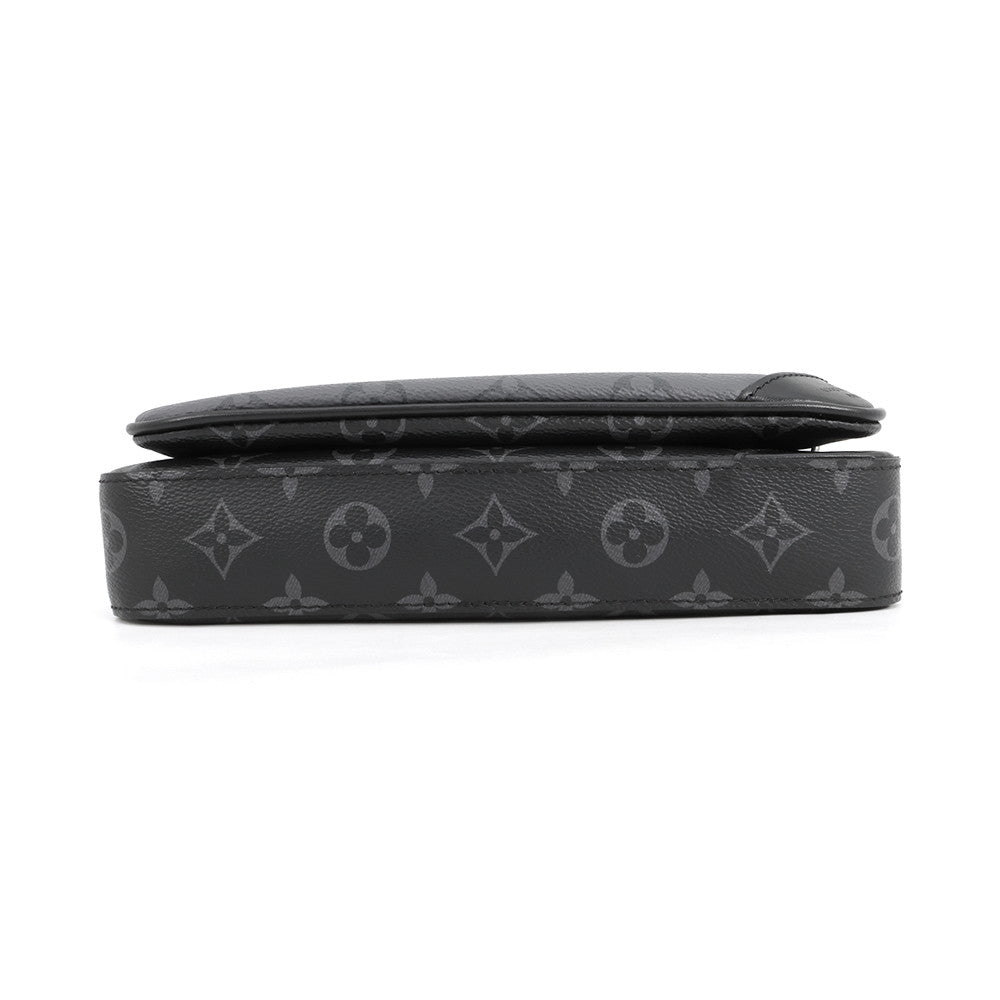 LOUIS VUITTON Trio Messenger NoirM69443 Monogram Eclipse Monogram Eclipse Reverse