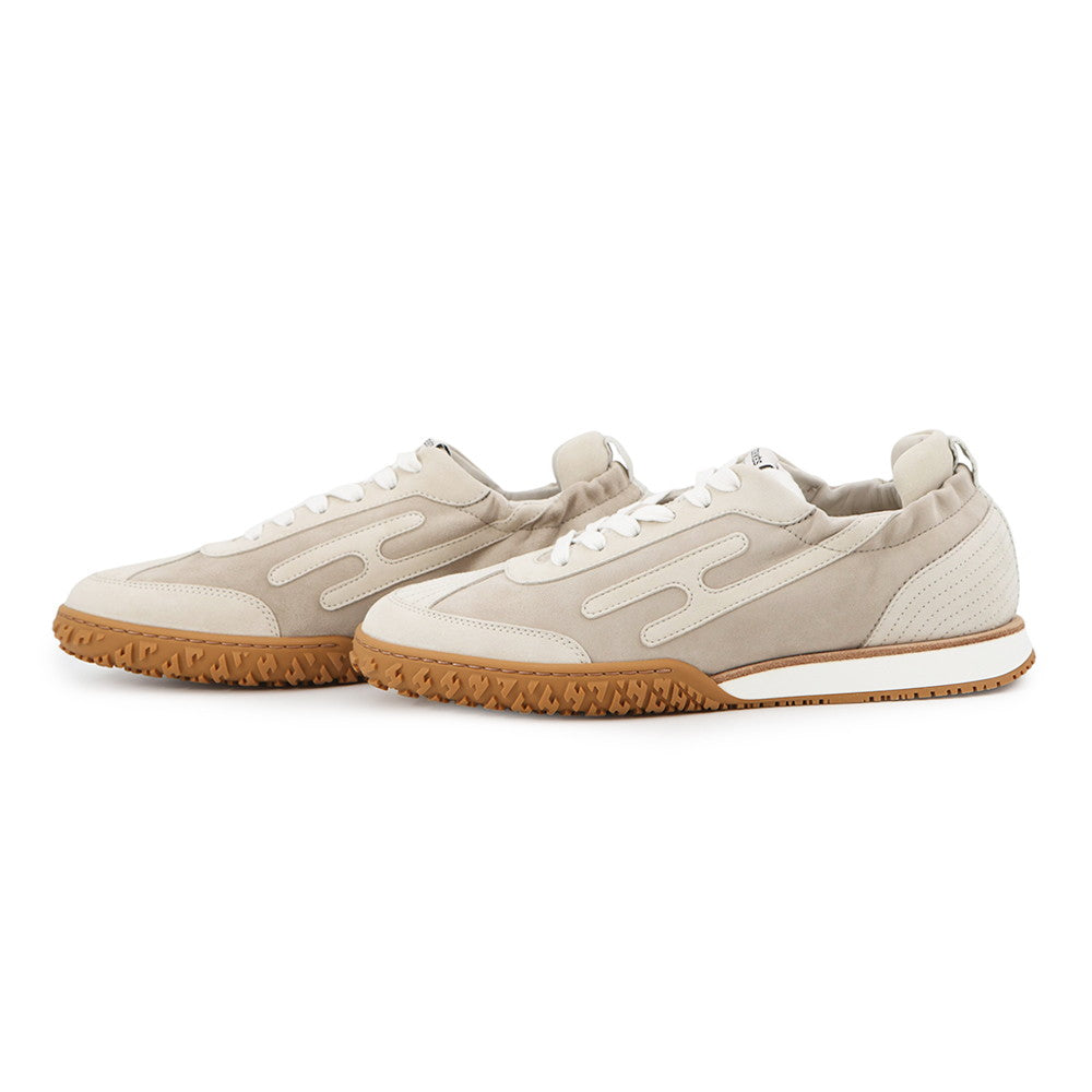 HERMES Jet Sneakers Beige Sketch / Beige Glaze Chevre Vérois Size 37