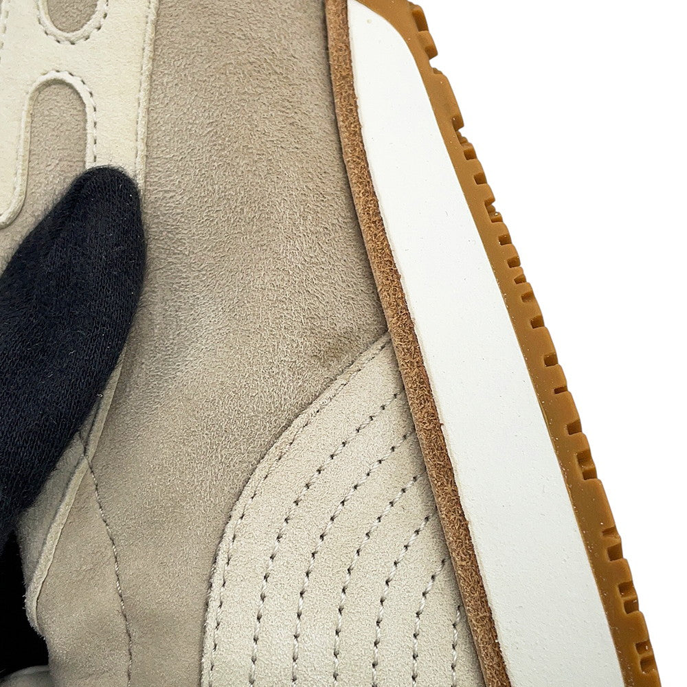 HERMES Jet Sneakers Beige Sketch / Beige Glaze Chevre Vérois Size 37