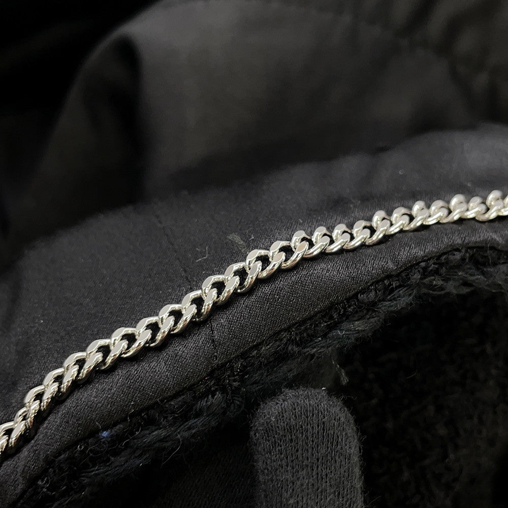 CHANEL CamelliaButton Collarless Jacket Size 34 BlackP75863 Tweed