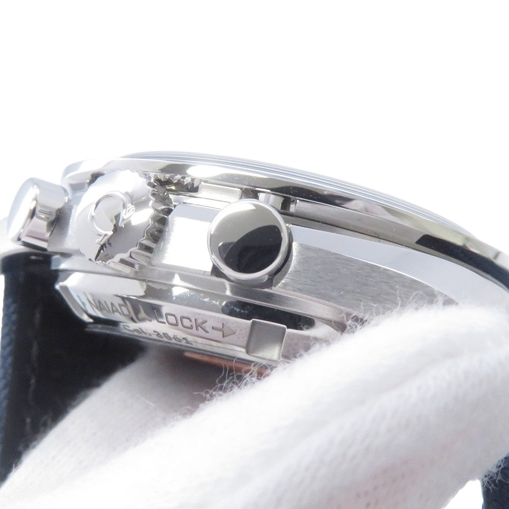 OMEGA Speedmaster 50th Anniversary Silver Snoopy Award W42mm Stainless Steel Nylon Silver Dial310.32.42.50.02.001