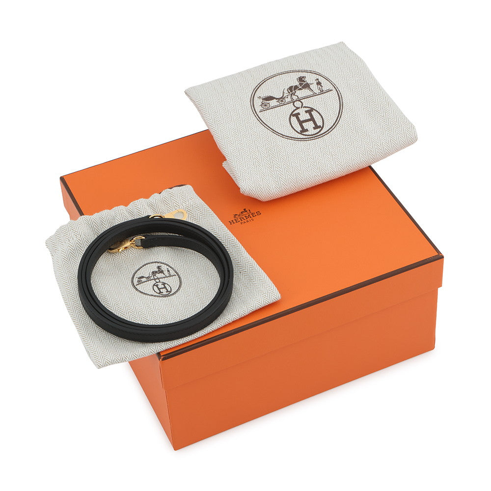 HERMES Mini Kelly 2 Black Epsom