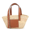 LOEWE Basket Bag Natural/Brown327.02.S93 Raffia Leather