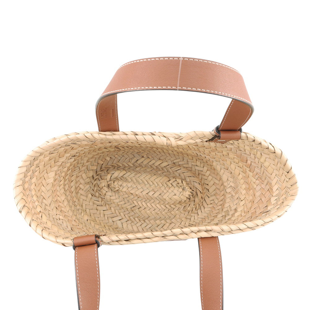 LOEWE Basket Bag Natural/Brown327.02.S93 Raffia Leather