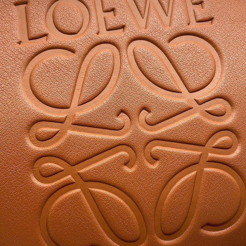 LOEWE Basket Bag Natural/Brown327.02.S93 Raffia Leather