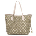LOUIS VUITTON Neverfull Khaki/BeigeM46102 Monogram Empreinte Leather Size MM