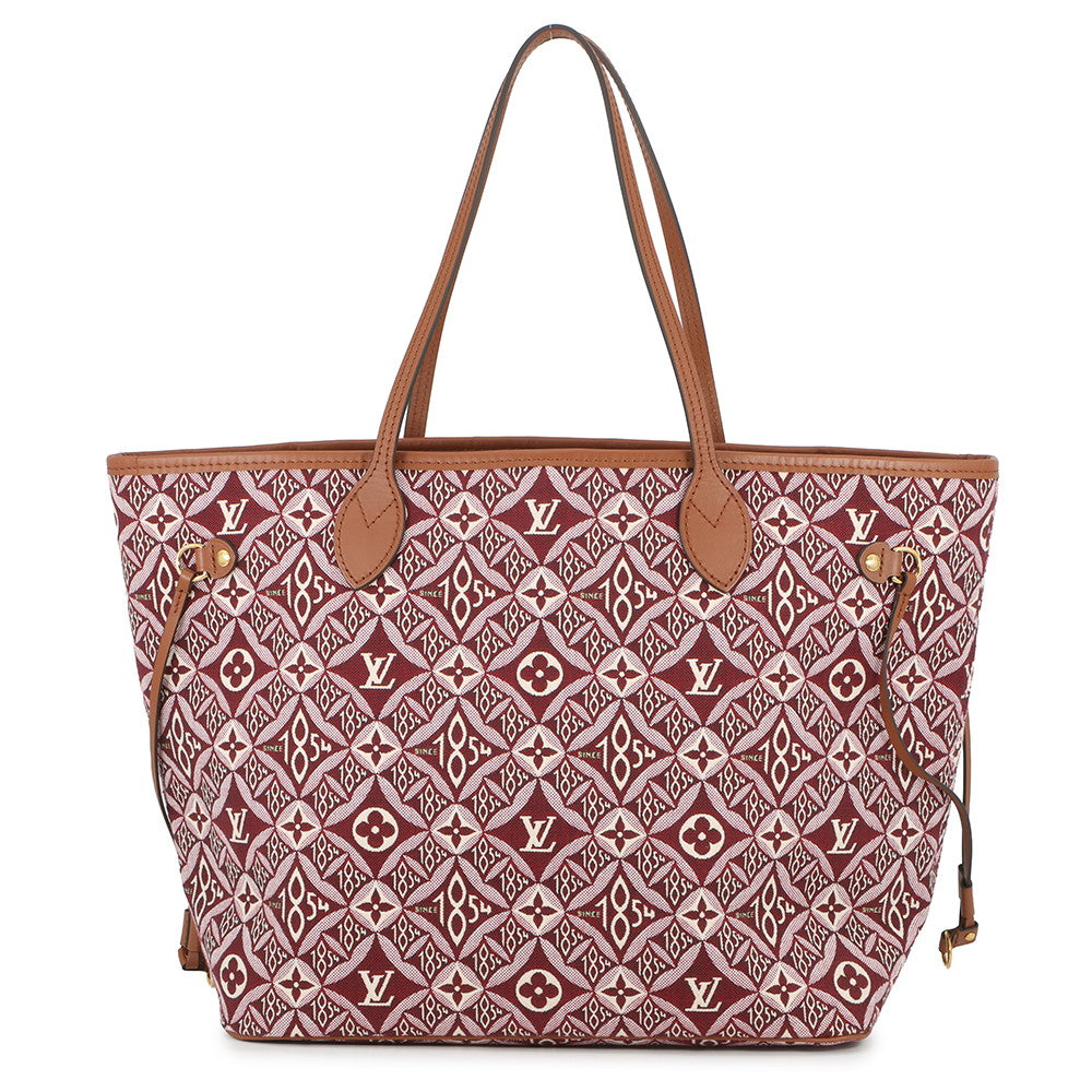 LOUIS VUITTON Neverfull BordeauxM57273 Monogram / Jacquard SINCE1854 Size MM