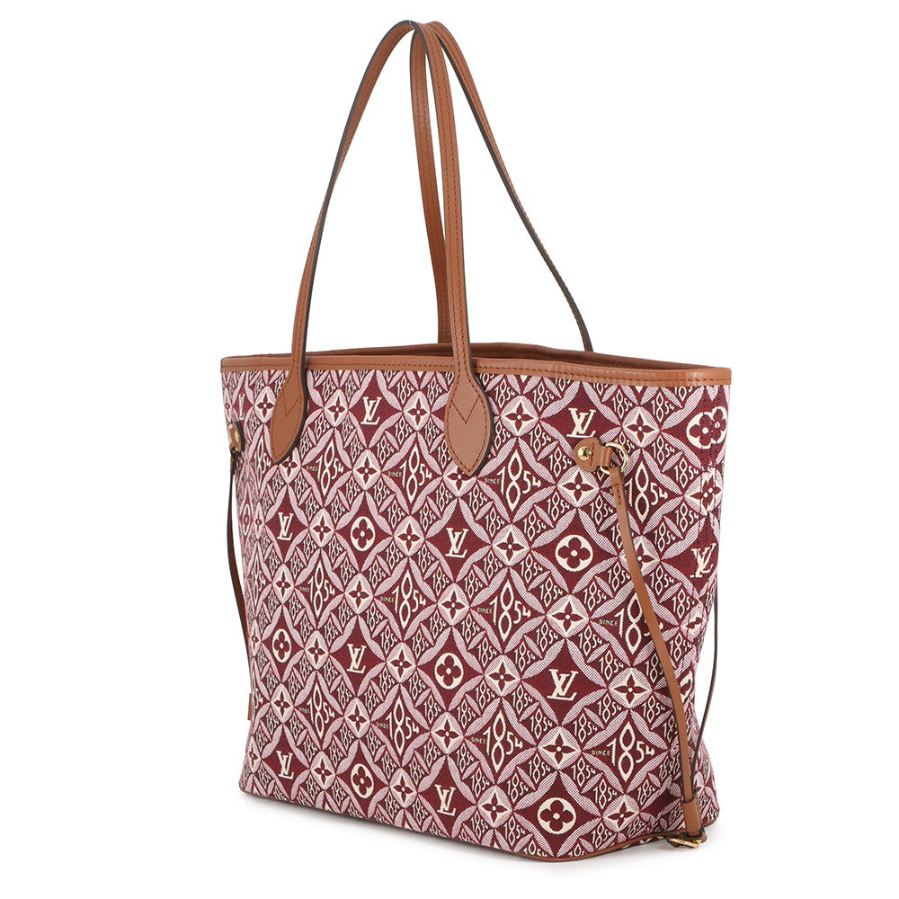 LOUIS VUITTON Neverfull BordeauxM57273 Monogram / Jacquard SINCE1854 Size MM