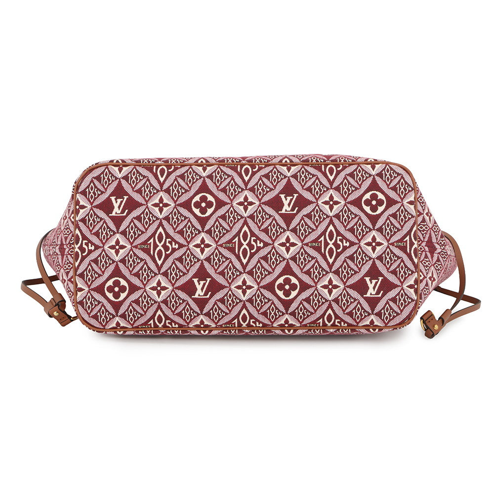 LOUIS VUITTON Neverfull BordeauxM57273 Monogram / Jacquard SINCE1854 Size MM