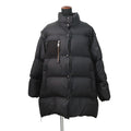 LOUIS VUITTON Monogram Down Jacket 2WAY Size 40 Noir Nylon100%