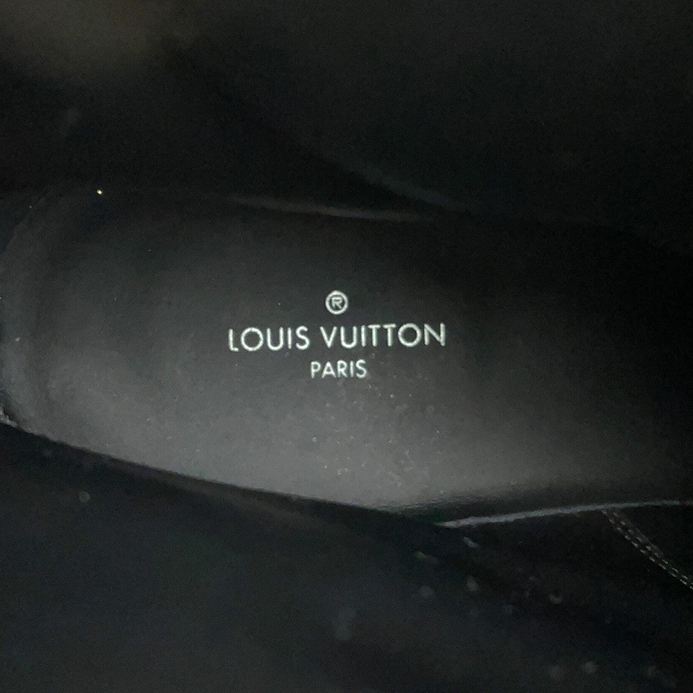 LOUIS VUITTON Wonderland Line EncreBoots Brown1A2Q30 Patent LeatherMonogram Size 38