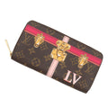 LOUIS VUITTON Zippy Wallet RedM62616 Monogram/Trunk