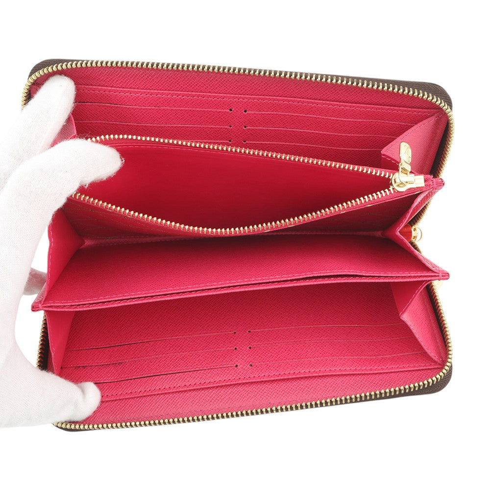 LOUIS VUITTON Zippy Wallet RedM62616 Monogram/Trunk