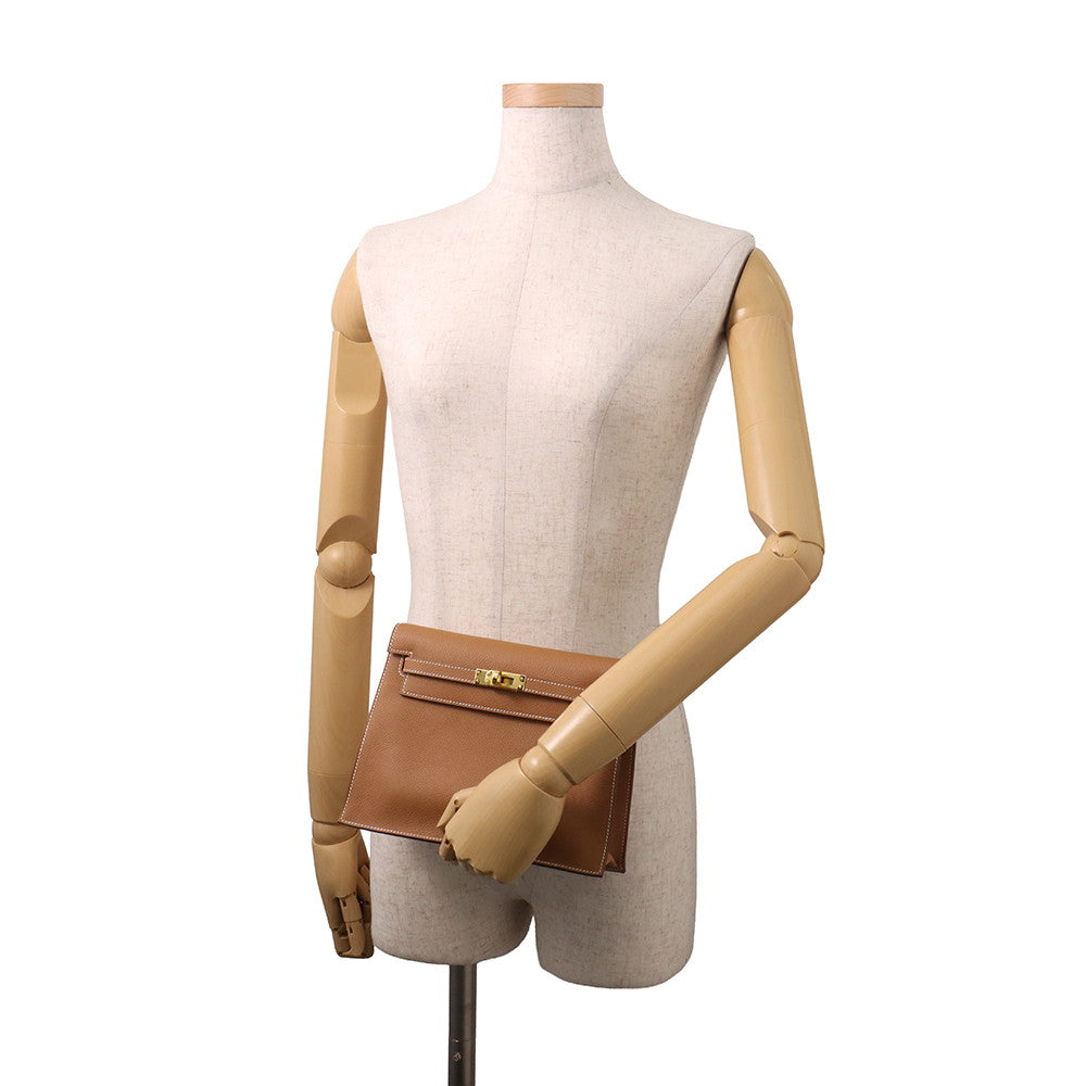HERMES Kelly dance 2 Gold Evercolor