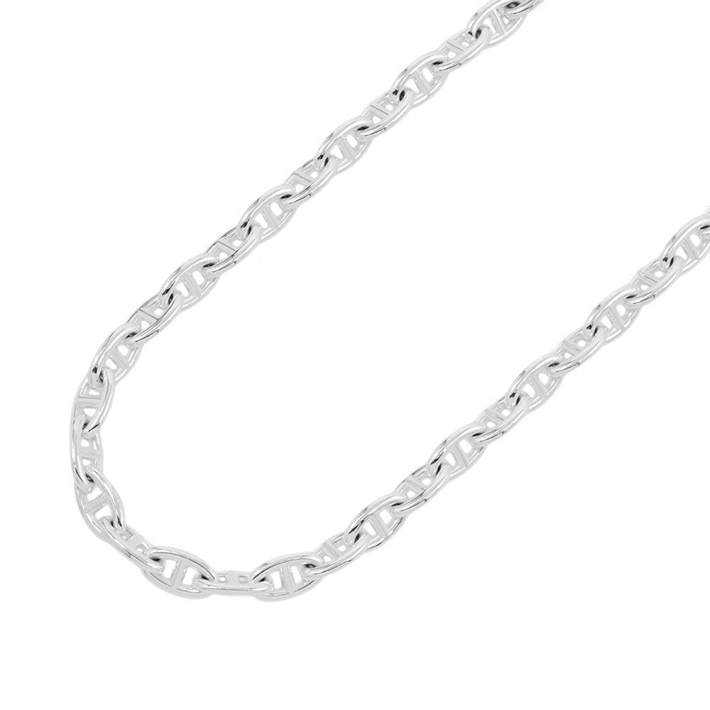 HERMES Chaine d'Ancre Necklace 33 frames Size GM SV925