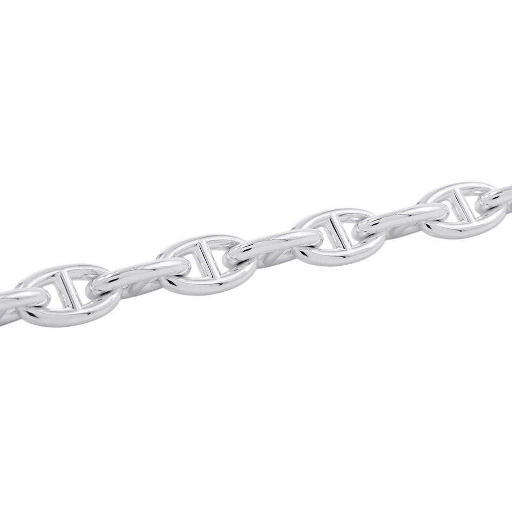 HERMES Chaine d'Ancre Necklace 33 frames Size GM SV925