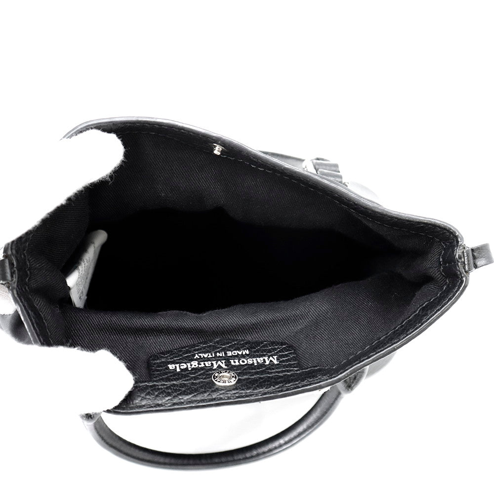 Maison Margiela Maison Margiela 5AC 2WAY Handbag BlackS56WG0081P0396T8013 Leather Nylon Size micro