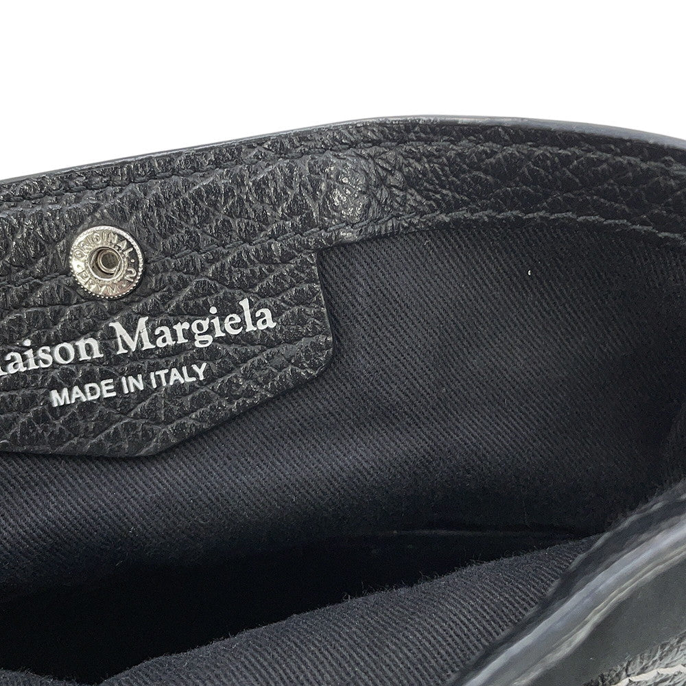 Maison Margiela Maison Margiela 5AC 2WAY Handbag BlackS56WG0081P0396T8013 Leather Nylon Size micro