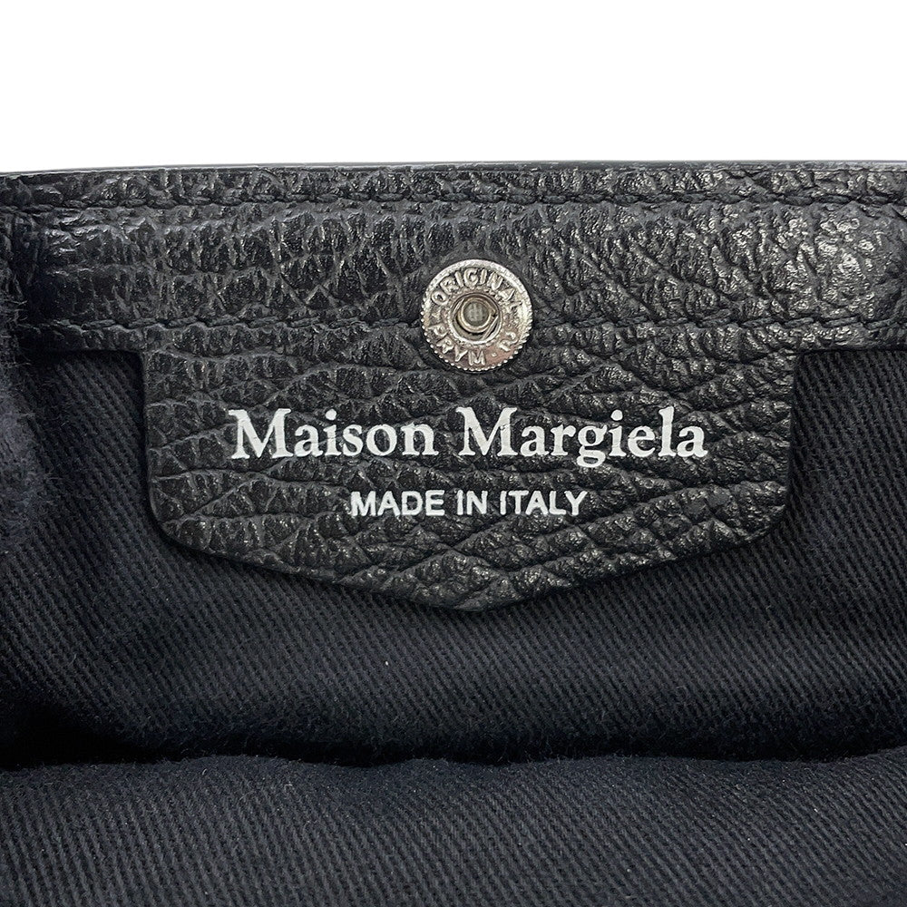 Maison Margiela Maison Margiela 5AC 2WAY Handbag BlackS56WG0081P0396T8013 Leather Nylon Size micro