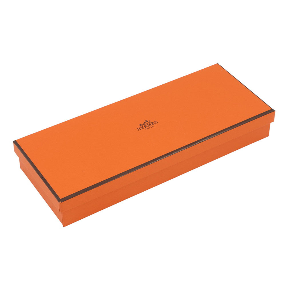 HERMES Rodeo Robeo 24 Size PM Vert Mangrove / Black / Craie Lambskin